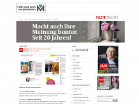 fazitmagazin.at Webseite Vorschau