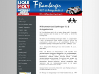 fbamberger.de Webseite Vorschau