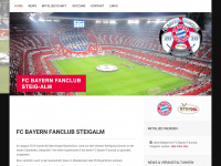fc-bayern-fanclub-steigalm.de Webseite Vorschau