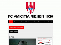 fcamicitia.ch Webseite Vorschau