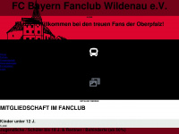 fcb-fanclub-wildenau.de Webseite Vorschau