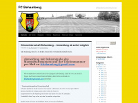fcbehamberg.at Webseite Vorschau