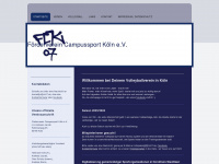 fck07.de Webseite Vorschau