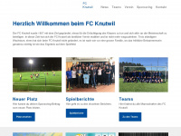 fcknutwil.ch Webseite Vorschau