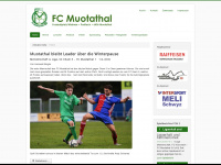 fcmuotathal.ch Webseite Vorschau
