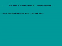 fcr-fansontour.de Webseite Vorschau