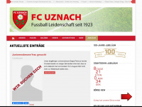 fcuznach.ch Webseite Vorschau