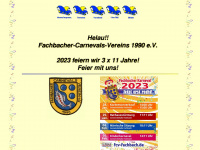 fcv-fachbach.de Webseite Vorschau