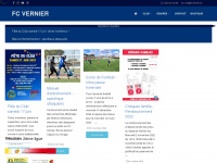 fcvernier.ch Webseite Vorschau