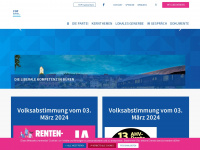 fdp-bueren.ch Webseite Vorschau