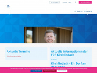 fdp-kirchlindach.ch Webseite Vorschau