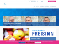 fdp-lohn-ammannsegg.ch Webseite Vorschau
