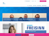 fdp-spiez.ch Webseite Vorschau