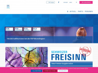 fdp-wuerenlingen.ch Webseite Vorschau