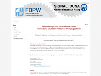 fdpw-versicherungsservice.de Webseite Vorschau
