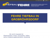 tiefbau-fehre.de Webseite Vorschau