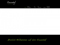 clausenhof.de Webseite Vorschau