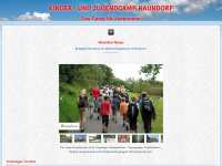 camp-naundorf.de Webseite Vorschau