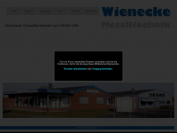 metalltechnik-wienecke.de Webseite Vorschau