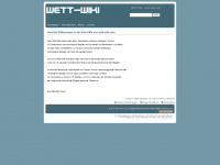 wett-wiki.com Webseite Vorschau