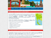 reisen-thailand.net Webseite Vorschau