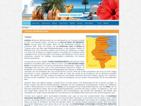 tunesien-reisen.net Webseite Vorschau