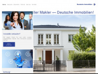 di-deutscheimmobilien.de Webseite Vorschau