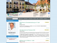 feldkirchen.co.at Webseite Vorschau
