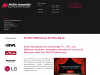felixmartin.ch Webseite Vorschau
