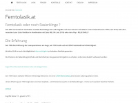 femto-lasik.at Webseite Vorschau