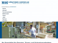 fenster-ch.ch Webseite Vorschau