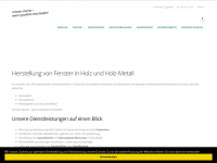 fenster-steiner.ch Webseite Vorschau