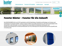 fensterbuenter.ch Webseite Vorschau