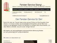 fensterservice-stangl.ch Webseite Vorschau