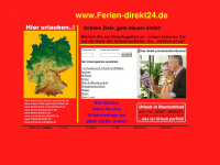 ferien-direkt24.de Webseite Vorschau