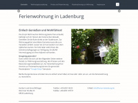 ferien-ladenburg.de Webseite Vorschau