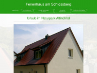 ferienhaus-am-schlossberg.de Webseite Vorschau