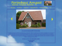 ferienhaus-arngast.de Webseite Vorschau