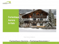 ferienhaus-aurora.at Webseite Vorschau
