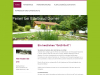 ferienhaus-edeltraud-dorner.de Webseite Vorschau