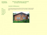 ferienhaus-hegenbarth.de Webseite Vorschau