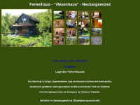 ferienhaus-hexenhaus-neckargemuend.de Webseite Vorschau