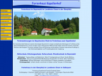 ferienhaus-kapellenhof.de Webseite Vorschau