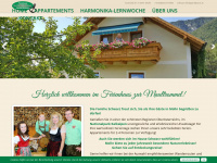 ferienhaus-maultrommel.at Webseite Vorschau