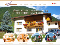 ferienhaus-melanie.at Webseite Vorschau