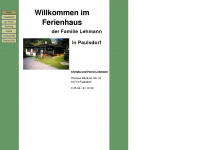 Ferienhaus-paulsdorf.de