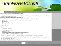 ferienhaus-roehrsch.de Webseite Vorschau