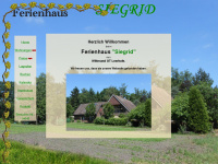 ferienhaus-siegrid.de Webseite Vorschau