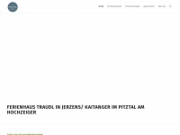 ferienhaus-traudl.at Webseite Vorschau