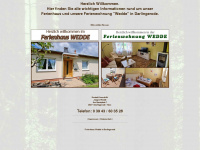 ferienhaus-wedde.de Webseite Vorschau